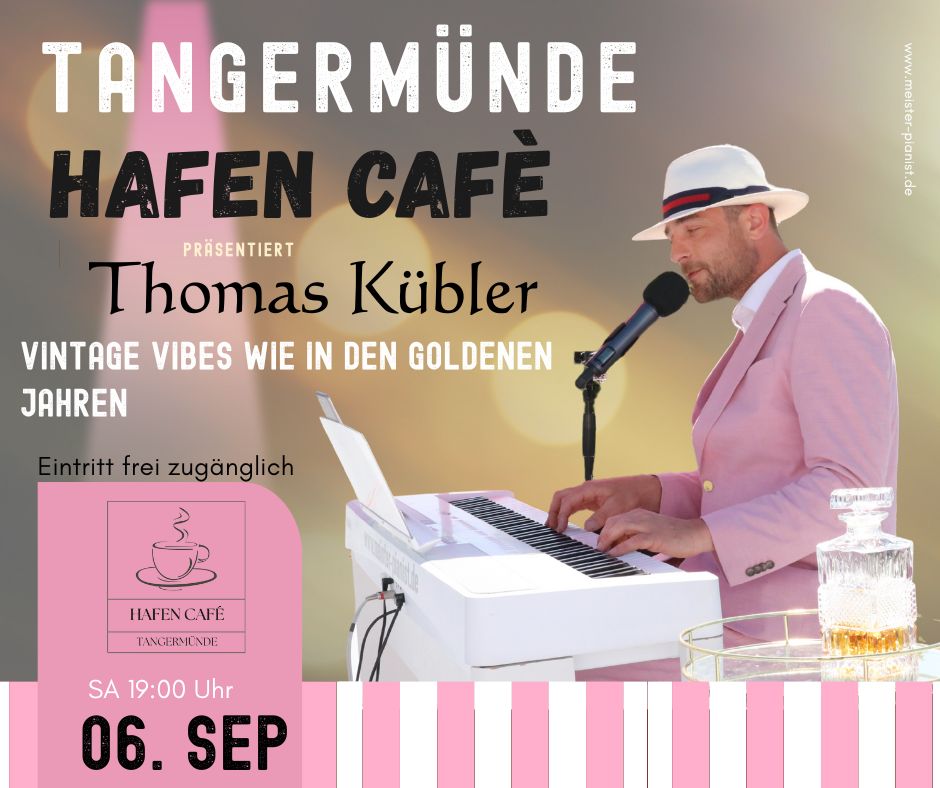 Vintage Vibes am Elbehafen – Kübler live im Hafen Café Tangermünde
