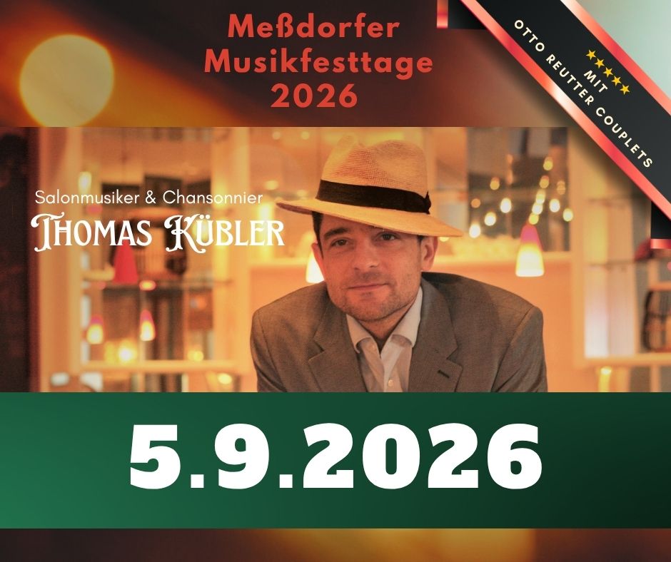 Ach, wie fein – Meßdorfer Musikfesttage 2026