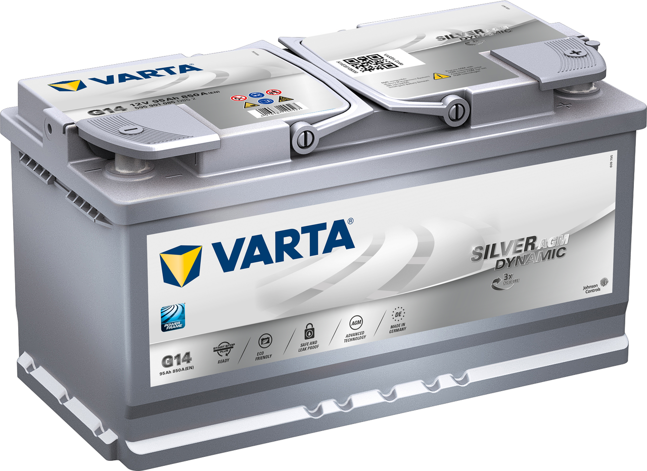 Varta Silver Dynamic AGM 595901085 G14 - Batterie Zentrum