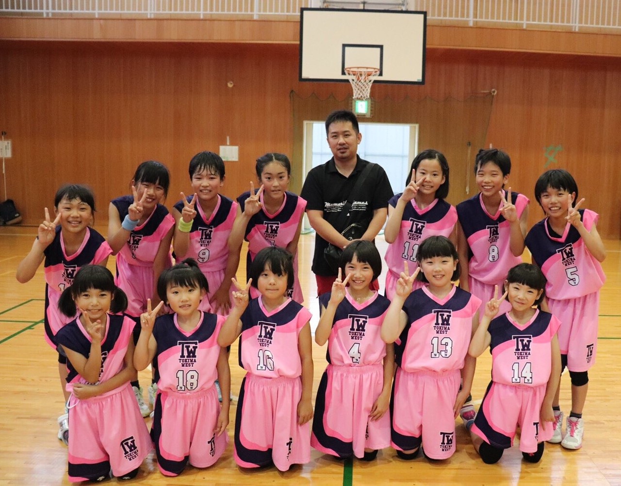 常磐西ミニバスケットボールクラブ 常磐西ミニバスケットボールクラブホームページ