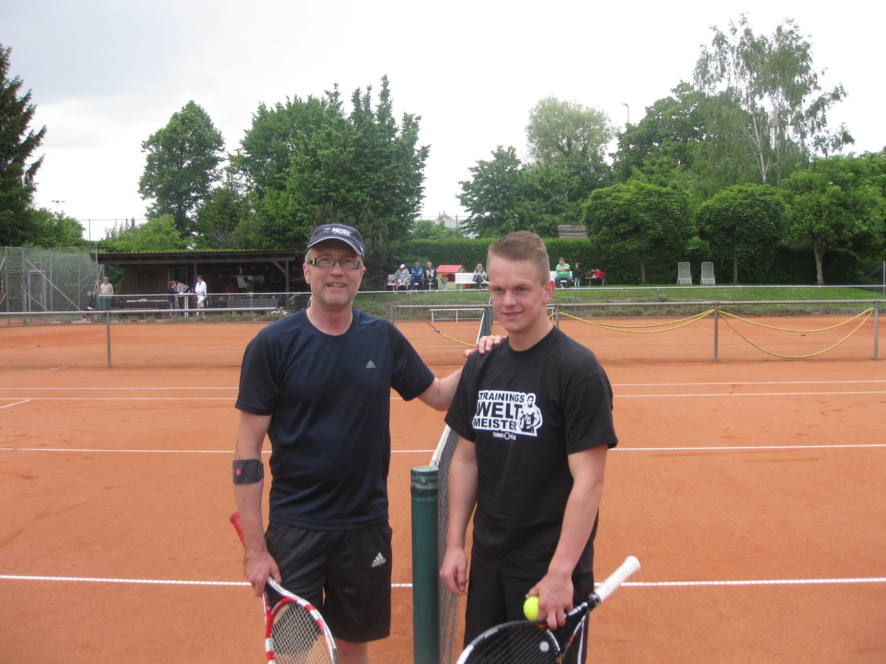 Halbfinale Herren Boris Bauer vs Nick Bromm