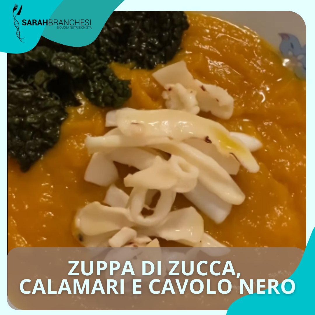 ZUPPA DI ZUCCA E CALAMARI