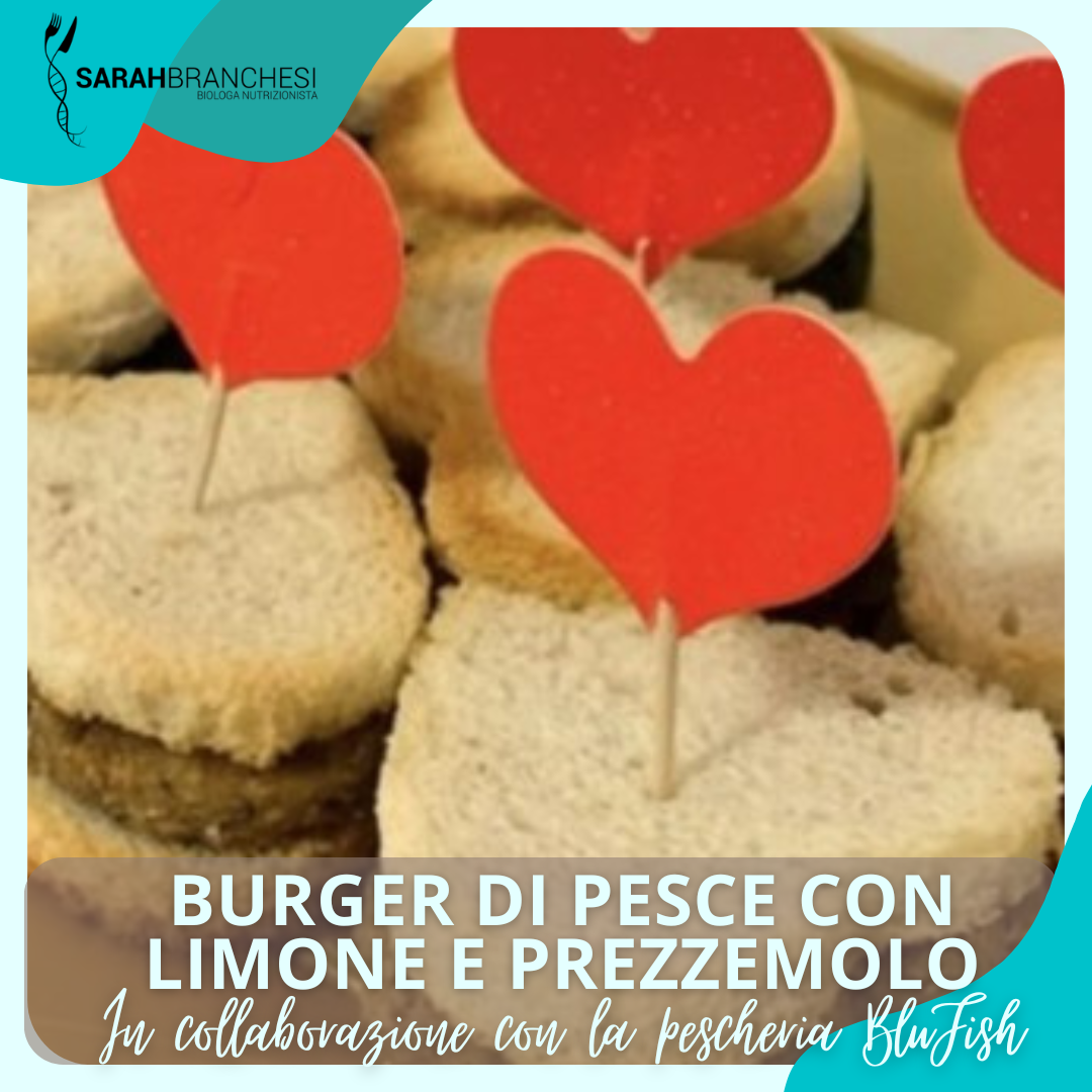 BURGER DI PESCE AL LIMONE E PREZZEMOLO