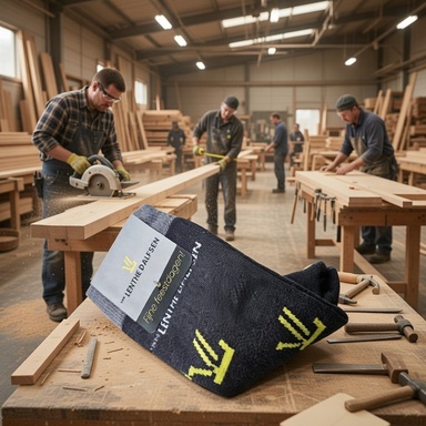 Werksokken met logo laten maken