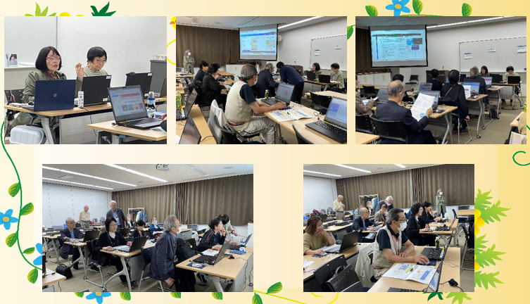 2025年4月講習会、個別相談会、スマホ教室開催報告書