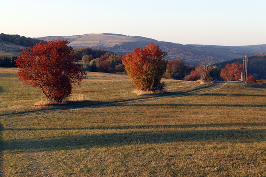 Kreuzberg in der Rhön im Herbst