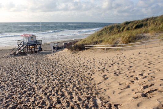 Strandzugang bei Sylt