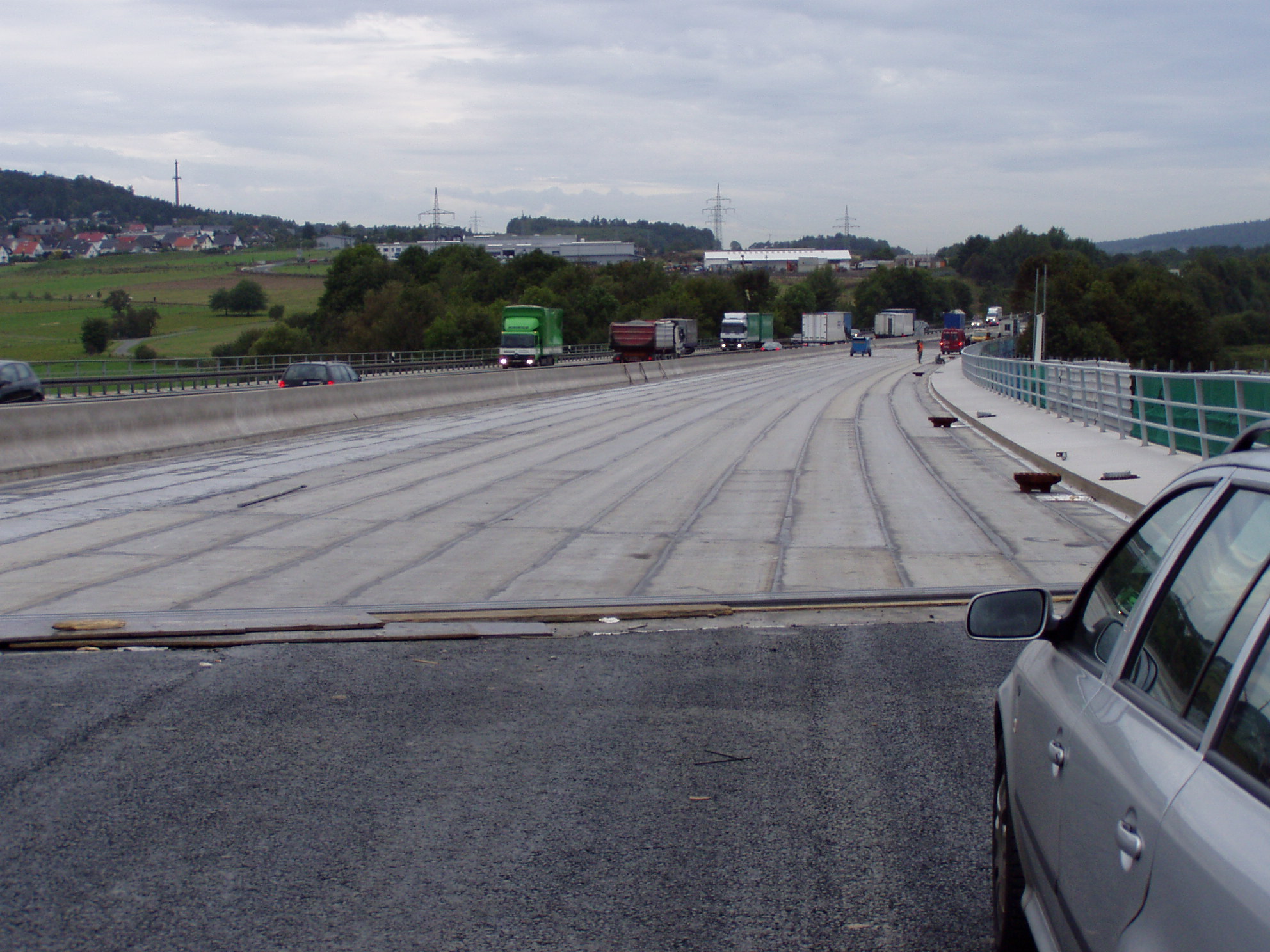 A 45, Talbrücke Edingen