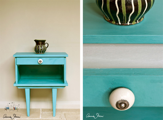 Annie Sloan Chalk Paint Provence - Wir von Nouvelle-Antique zeigen ... Annie Sloan Chalk Paint Provence - Wir von Nouvelle-Antique zeigen ...