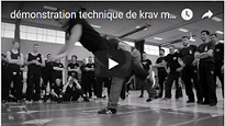 Démonstration technique de krav maga