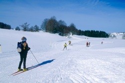 Ski de Fond au Plateau du retors© Jean-Pierre Gotti/Aintourisme