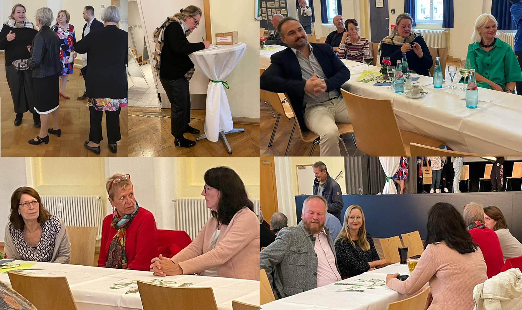 Unsere Gäste von der Konrad-Haenisch-Schule und Unterstützer aus der Politik sind da.
