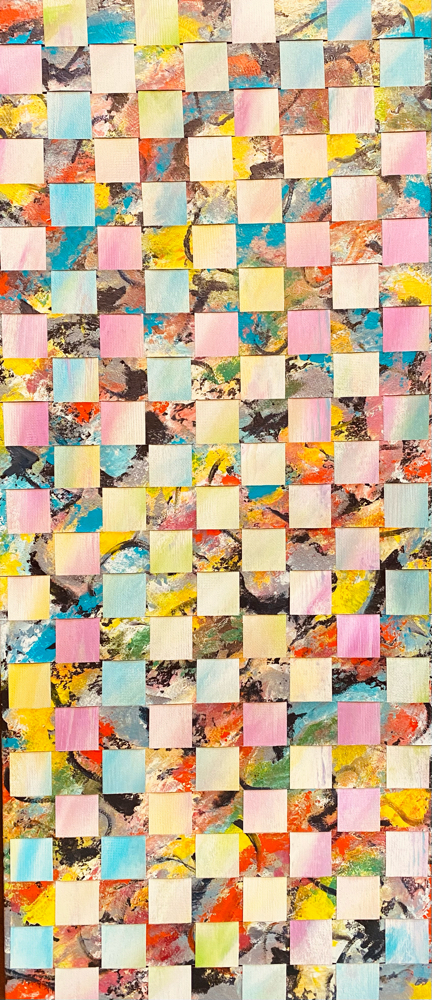 Bild Nr. 939, ähnlich, 50 x 115 cm, Acryl