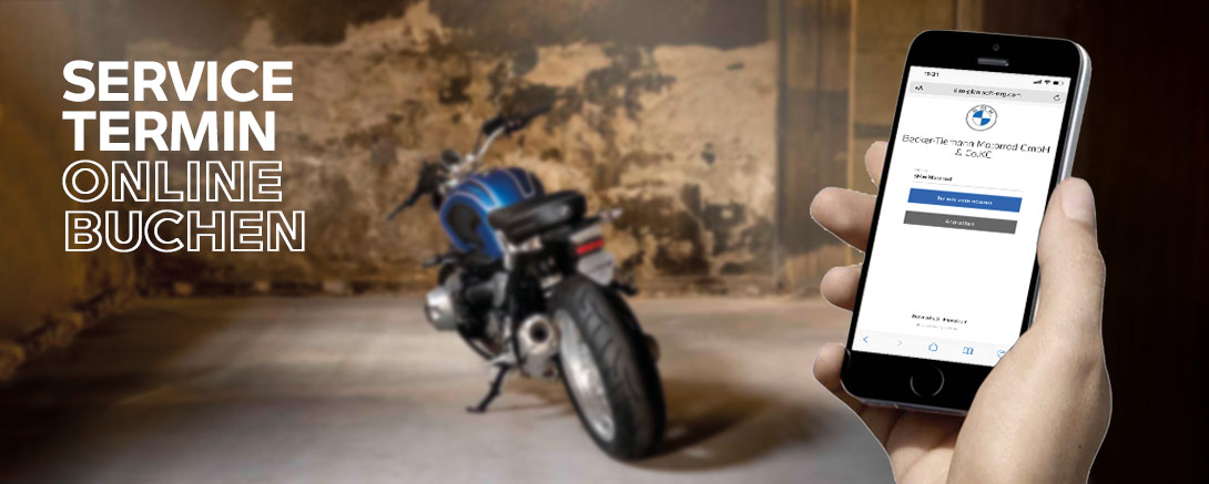 BMW Motorrad Service online buchen