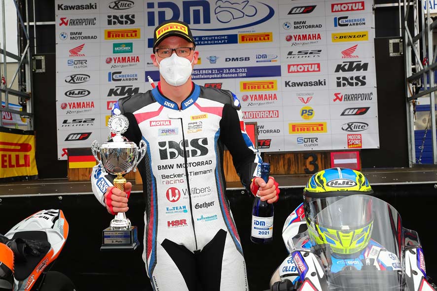 Becker-Tiemann Racing belegt mit Marvin Jürgens den 2. Platz beim ersten Rennen des Pro Superstock Cup 2021