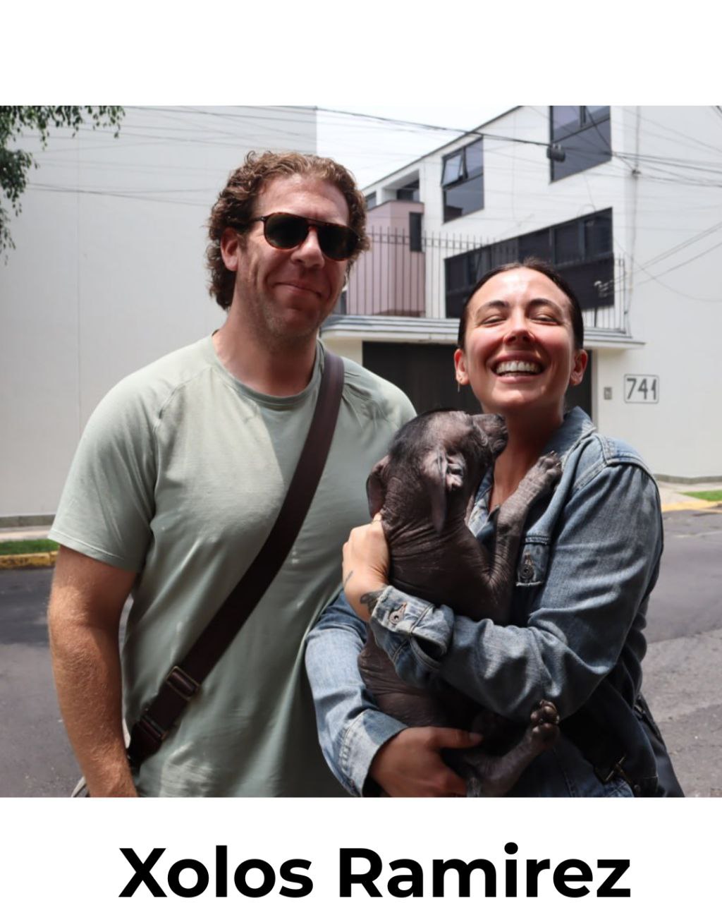 Tzinzi Ramírez: Un viaje desde México hasta California lleno de amor xoloitzcuintle