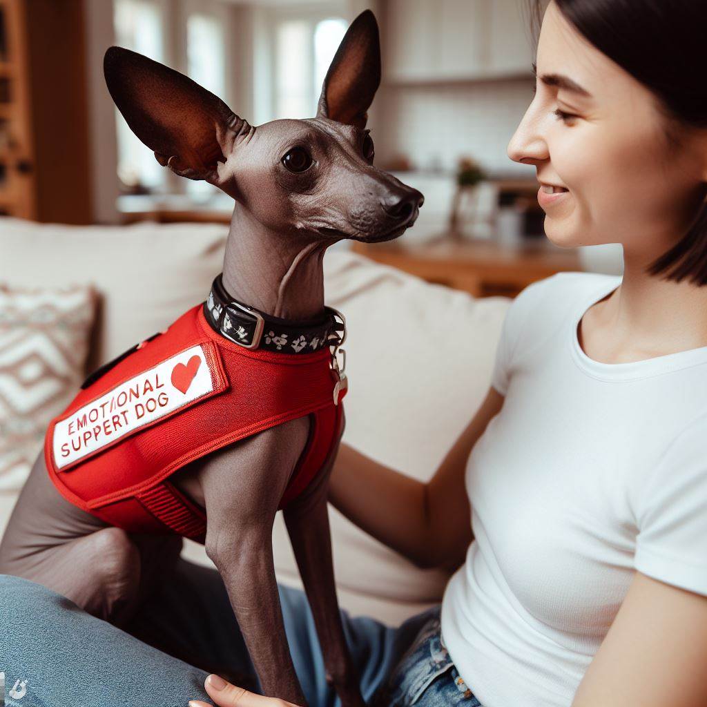 Xoloitzcuintle: An Emotional Support and Service Dog