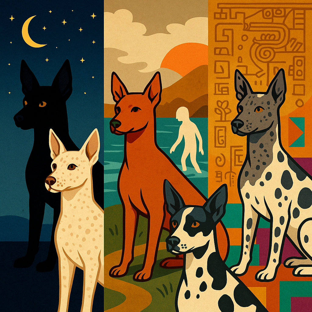 Significado del color en el xoloitzcuintle