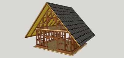 Vogelfutterhaus bauen