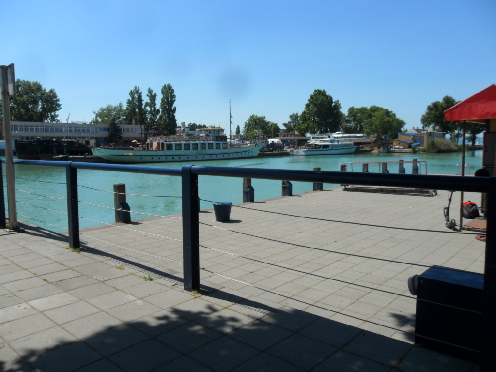 Der Hafen von Siófok