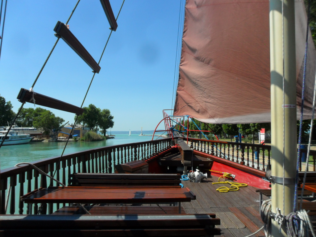 An Bord des Piratenschiffes
