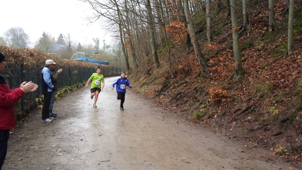 Benjamin Beulke und Joshua Bahr im Sprint