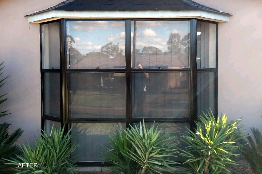 Window Frame Spray Painting ALPHA COATINGS