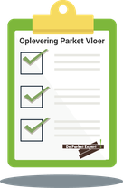 eiken lamelparket vloer opgeleverd