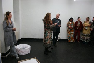 Opening foreign affairs-arts alliances AUSTRIA – FIJI, Dr. Teresa Indjein und Lucas Gehrmann