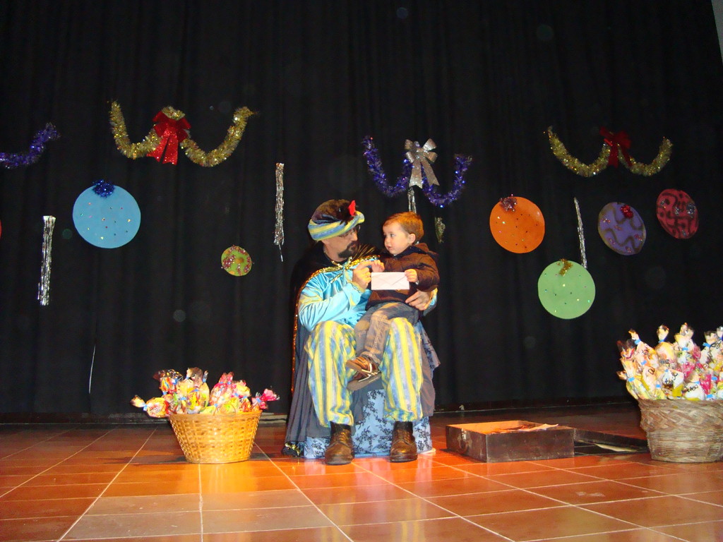 El "Cartero Real" en Mesas del Guadalora (29-12-2011)