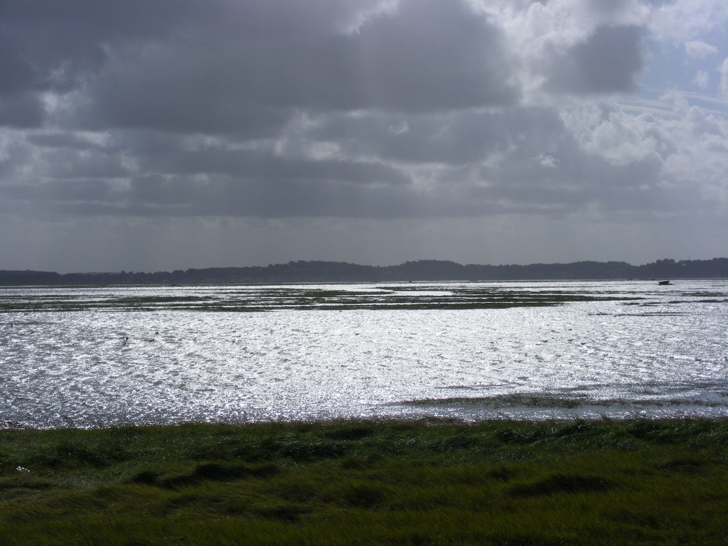 Baie de somme à maréee haute