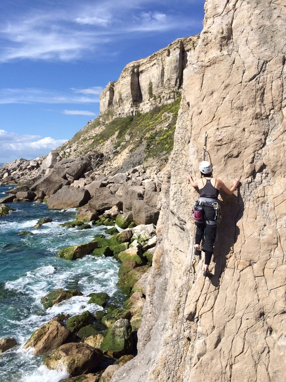 Climbing in dorset & Abseiling in dorset Jim Oakley Adventures