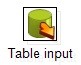 Table input ステップ