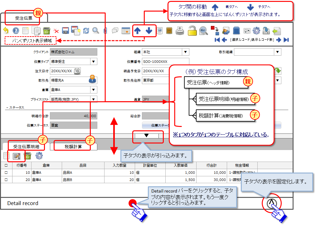 Idempiere標準業務機能 タブ構成のgui Oss Erp Compiere Distribution Lab