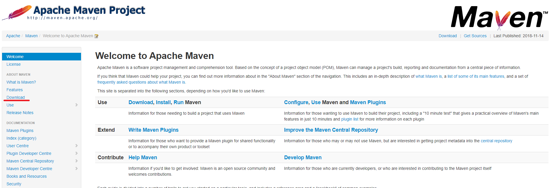 Maven install plugin. Maven install plugin