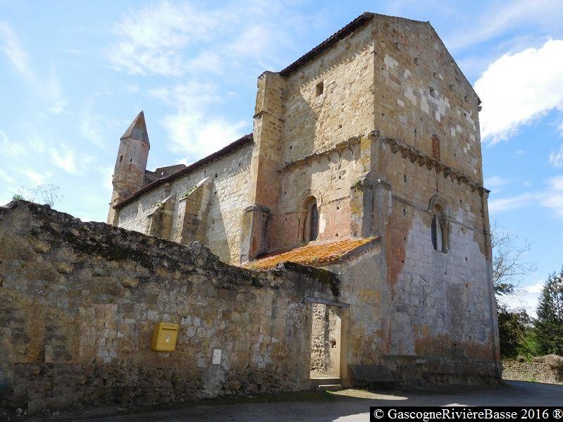 Mazères Eglise Castelnau Rivière-Basse