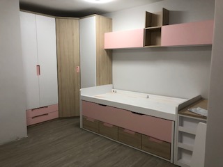 dormitorio juvenil montado en guadalajara todo perfecto cliente muy contento armario chaflan armario dos cajone compacto bicama y cajones arcon extraible encimera deslizante escritorio con encimera en angulo y cama abatible con armario superior