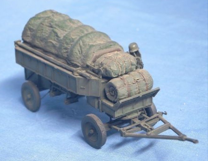 Stahlfeldwagen HF 7 für motorisierten Zug Deutsche Wehrmacht