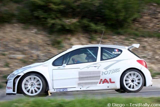 Gilles PANIZZI - 207 S2000 test