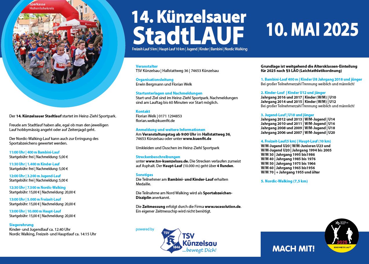 Stadtlauf Künzelsau