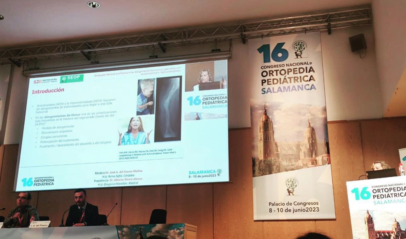 Comunicación Presentada en el 16º Congreso SEOP en Salamanca: Enclavado Femoral Profiláctico en Pacientes con Acondroplasia e Hipocondroplasia