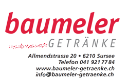 Unser Sponsor Baumeler Getränke Sursee