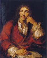 "Portrait de Molière" par Charles Antoine Coypel (1730)