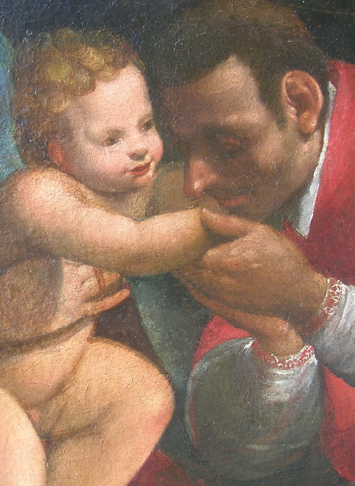 Détail après restauration