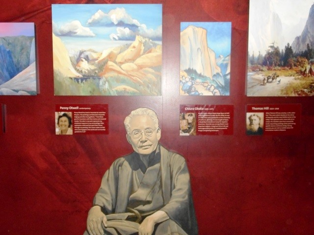 日系２世の画家オバタ氏の活躍が展示