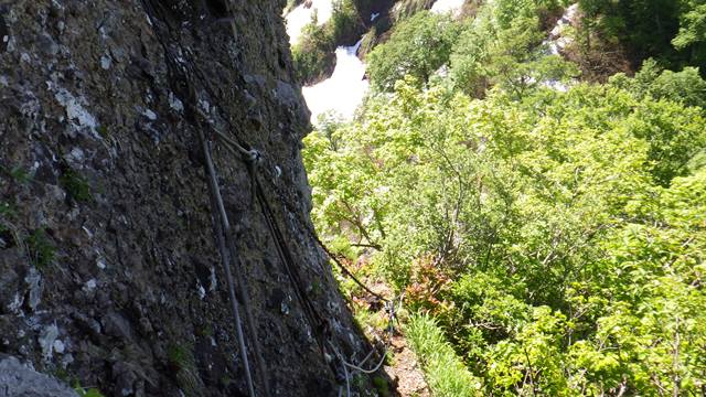 9.10駒ヶ岳最後の鎖場