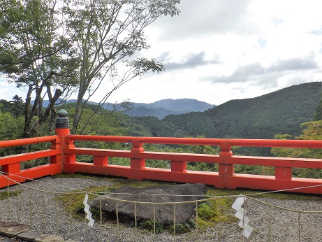 比叡山が見えた