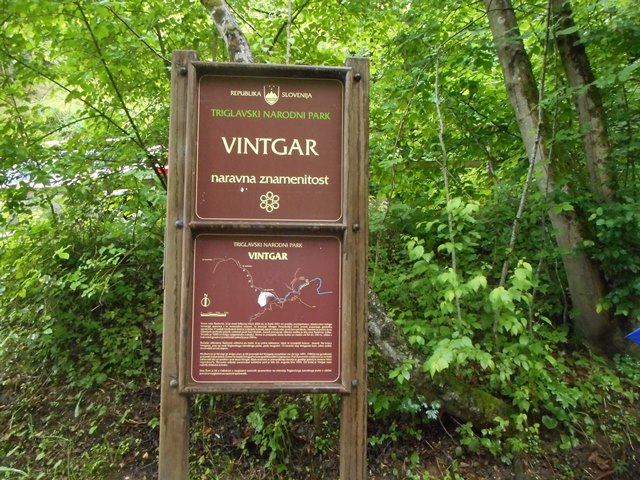 Vintgar渓谷入口9・35