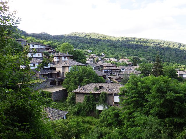 コバチェビツァ村　全景