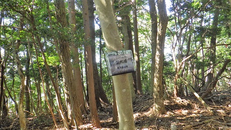 箕面市最高峰 証如峰12:38~42